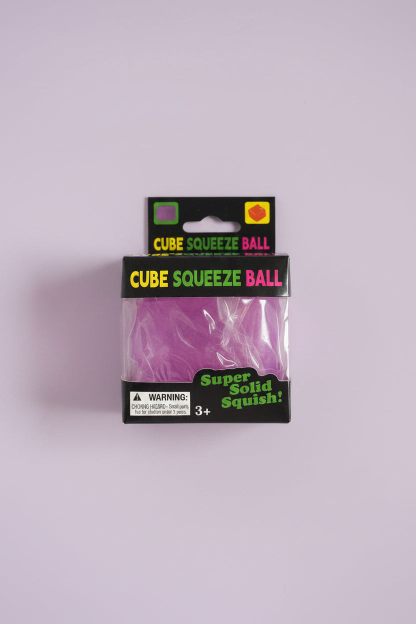 Cube Squeeze Ball! Super Solid Sensory Fidget
