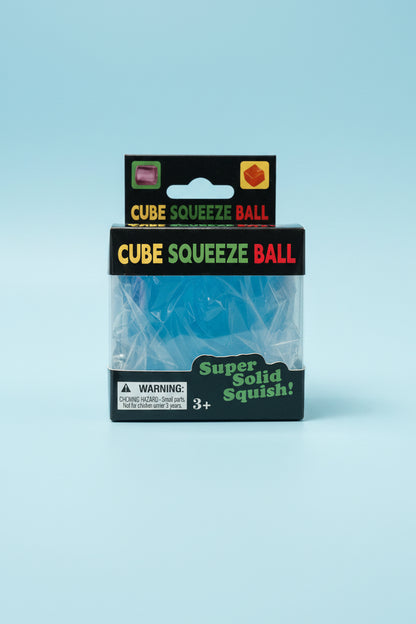 Cube Squeeze Ball! Super Solid Sensory Fidget