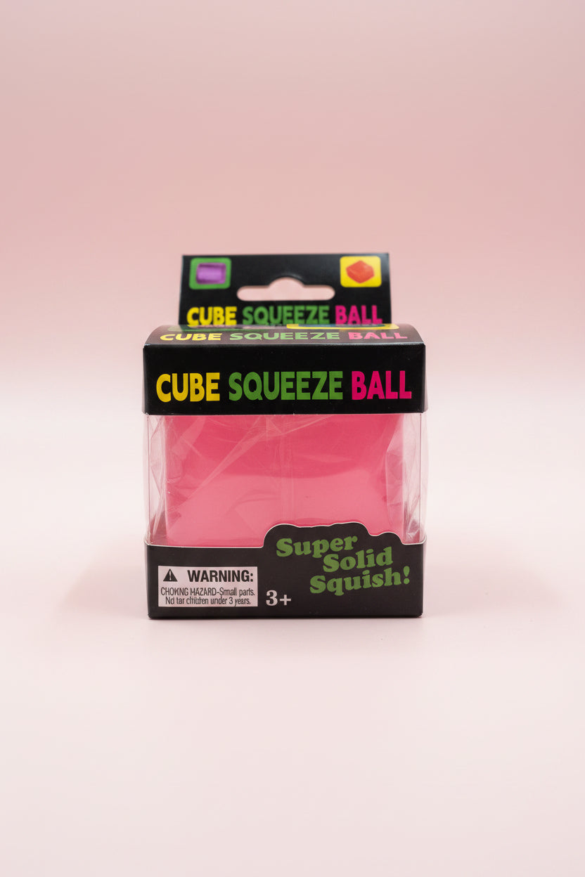 Cube Squeeze Ball! Super Solid Sensory Fidget