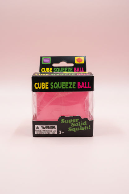 Cube Squeeze Ball! Super Solid Sensory Fidget