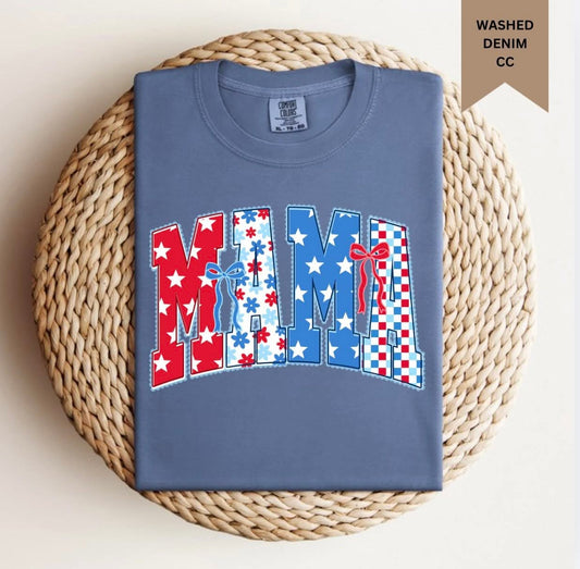 Patriotic Mama Graphic Tee